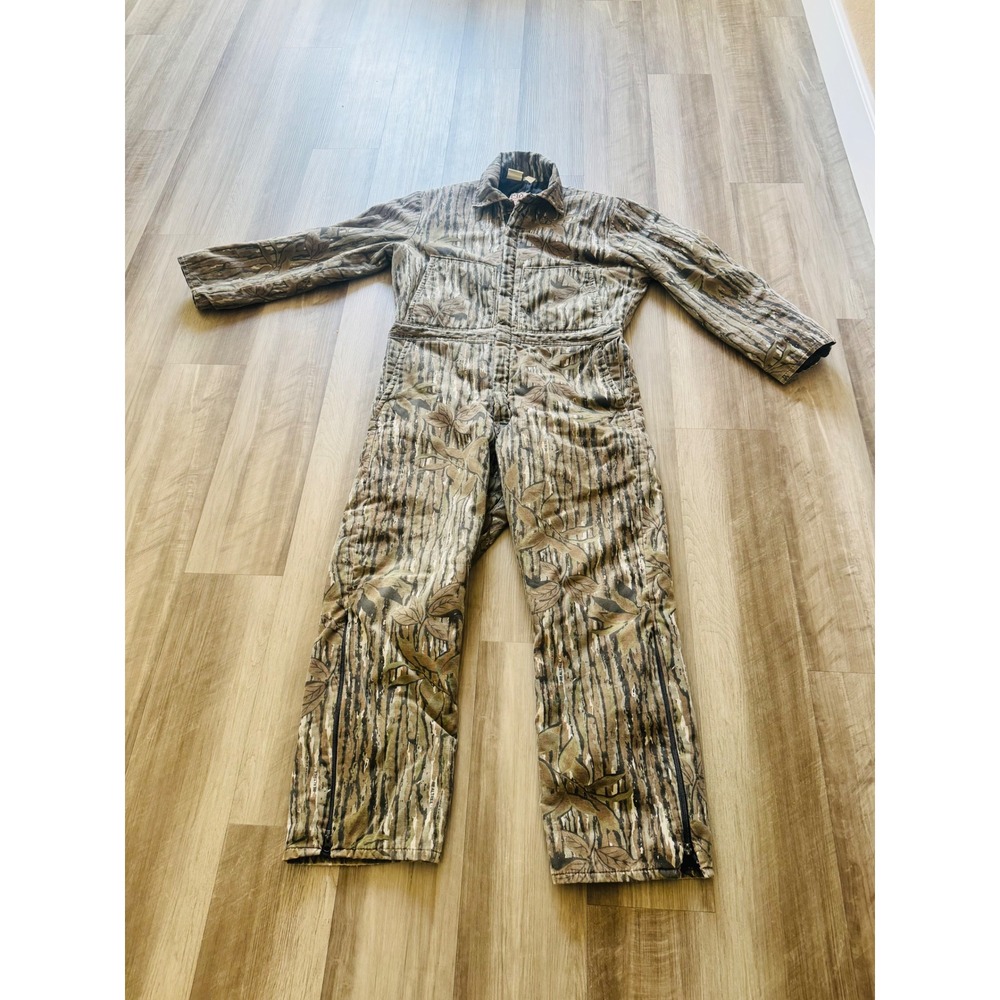 Vintage Walls Blizzard Pruf Camo Insulated Hunting Coveralls USA Made Mens